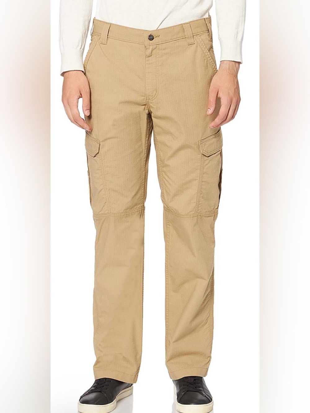 Carhartt Force Relaxed Fit Ripstop Cargo Work Pant in Dark Khaki SZ 32 x 32 NWOT